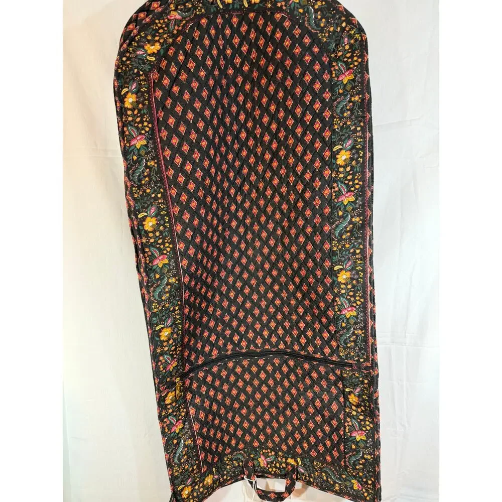 Americana by Sharif Vintage Garment Dress Bag Red Toile Foldable/Hanging
